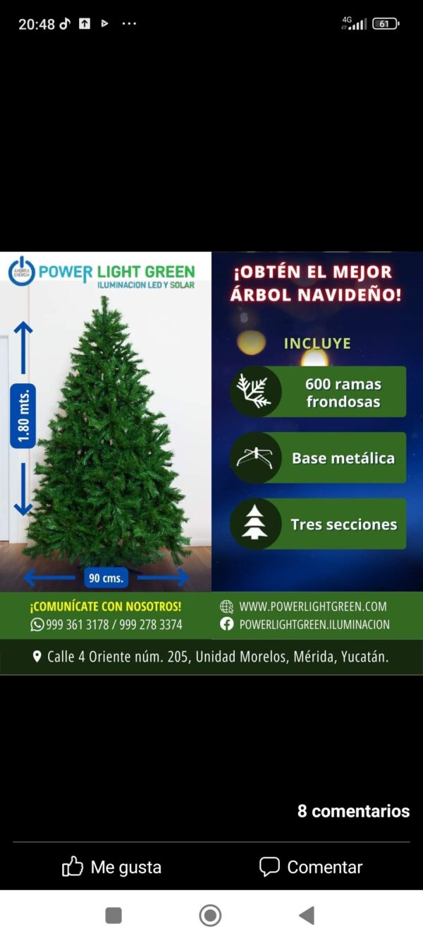 Arboles Navideños Frondosos